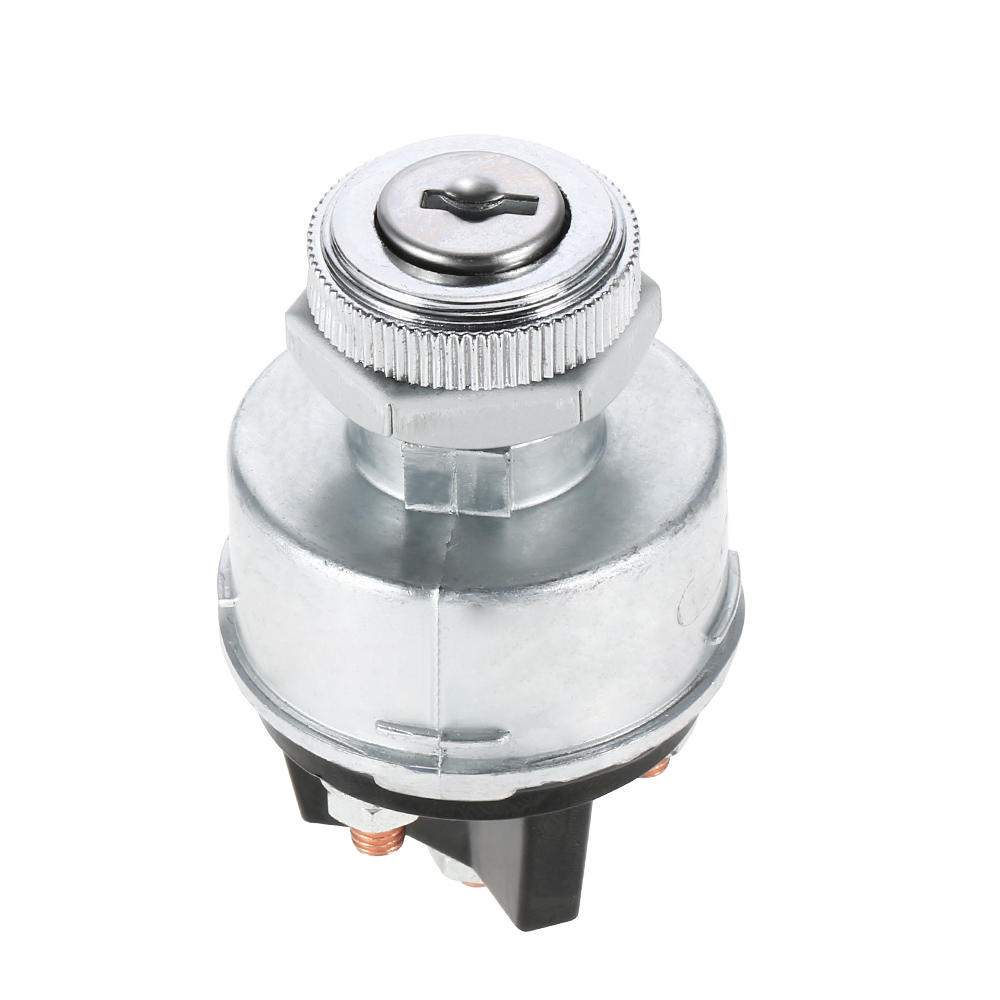 Universal Tändningslås Tändningscylinder Strömbrytare Lås med 2 nycklar för Bil Traktor Trailer