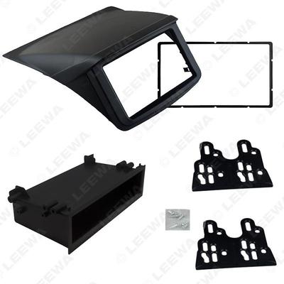 Mitsubishi Pajero Audio Mod Rahmen: 2DIN Radioblende mit Toyota Ablagefach.