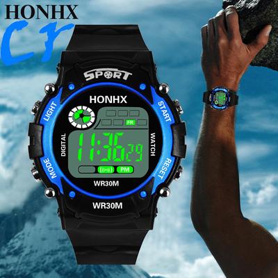 Luxury Men Analog Digital Military Army Sport LED Waterproof Wrist Watch