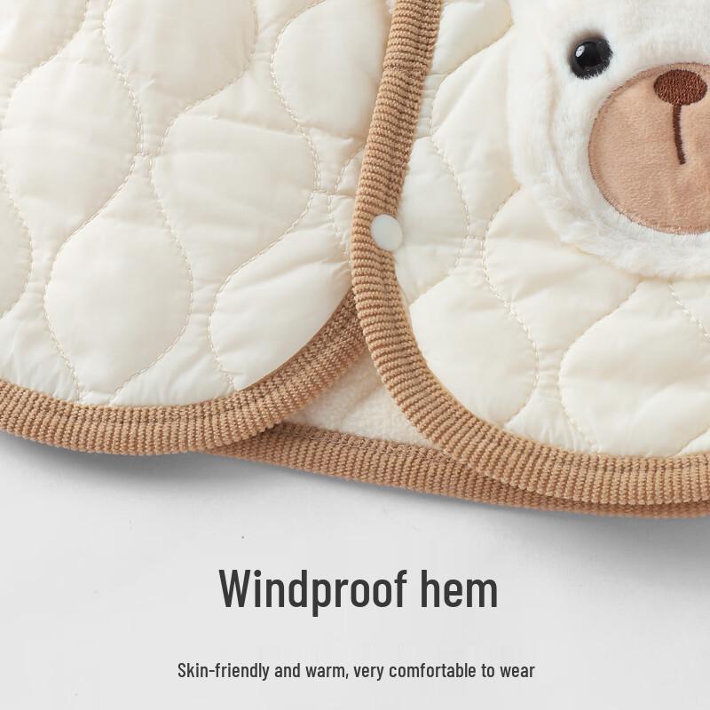 Youqi Baby Winter Fleece-Lined Warm Cotton Jacket