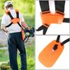 W Shape Double Shoulder Harness Strap for Brush Cutter Trimmer Garden Pruner Strimmer Padded Belt Comfortable Labor Saving
