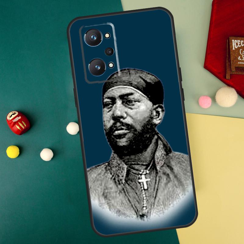 Emperor Menelik Ii Of Ethiopia Adwa For Realme 10 11 12 13 14 Pro Plus C67 C65 C63 C61 C55 C53 C51 C35 C71 C75 GT7 15 Pro Case