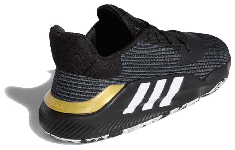 adidas Pro Bounce 2019 Low 'Black Gold Metallic' EF0469