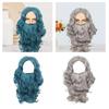 Santa Clause Beard and Wig Santa Costume Accessories Set for Christmas Kid Birthday