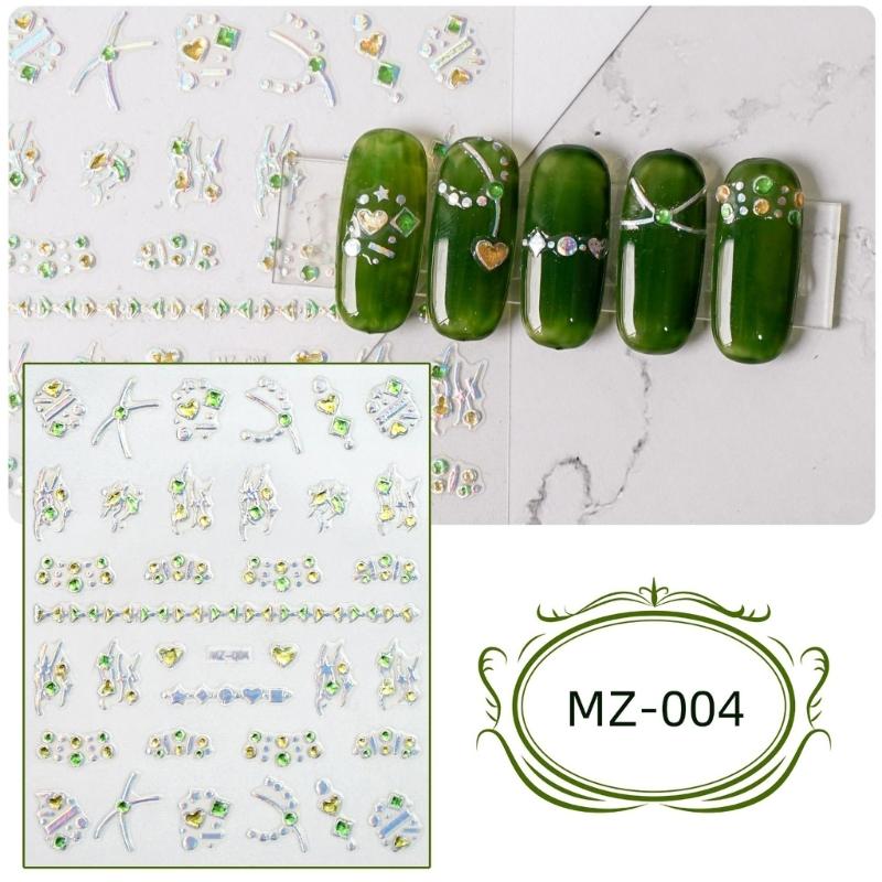 3D Geprägte Nail Art Aufkleber Bunte Blumen Nagelabziehbilder Selbstklebende Nageldesign Aufkleber für Nagelkunst Dekorationen