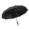 Automatic Solid Wood Handle Umbrella
