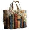 Vintage gesteppte Damentasche 3D-Druckmuster Leichte Canvas-Umhängetasche Große Kapazität Baumwoll-Reisehandtasche