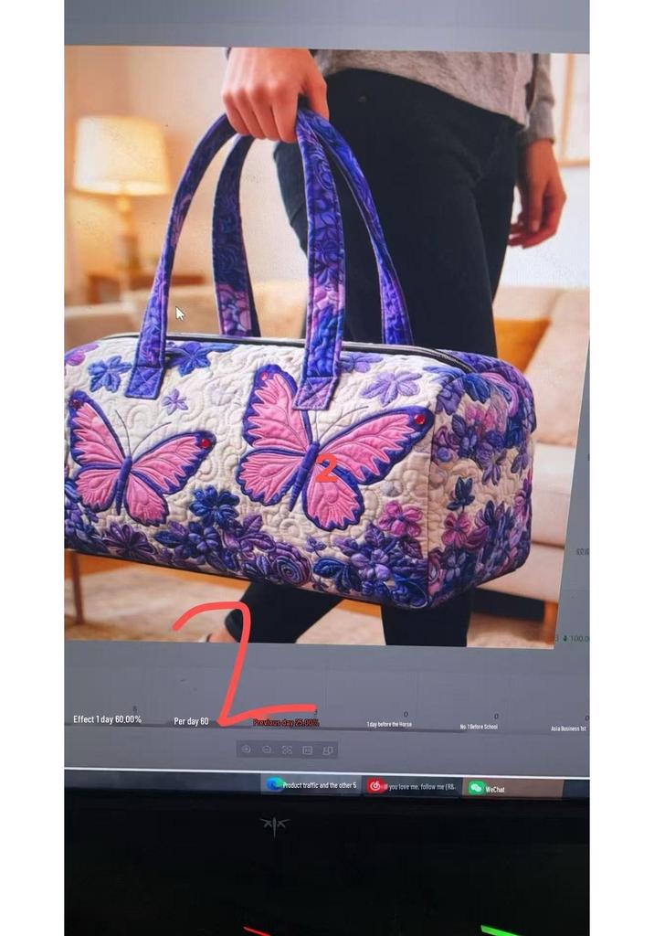 2026 Cross-border 3D Printed Travel Sports Bag: Short-distance Handheld, Multi-functional Design