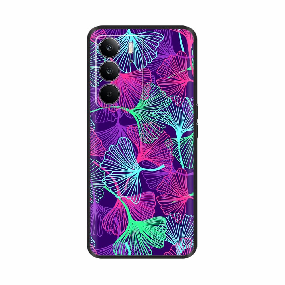 For OPPO Realme 14X Case Lovely Cartoon Butterfly Phone Case Soft Cover For Realme 14X 5G Case RMX5020 Silicone Shockproof Coque