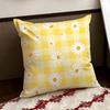 Dewy Daisy Cushion Cover Reversible Soft Durable Pillow Cover Home  Car MultiScene Use for Daily Comfort