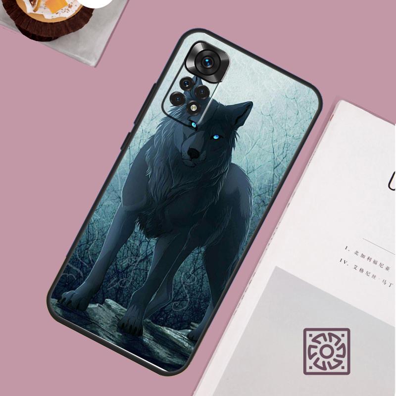 Wolf Art Case For Xiaomi Redmi Note 14 Pro 13 12 11 10 15 Pro Plus Redmi 15 15C 14C 13C 10C 12C Cover