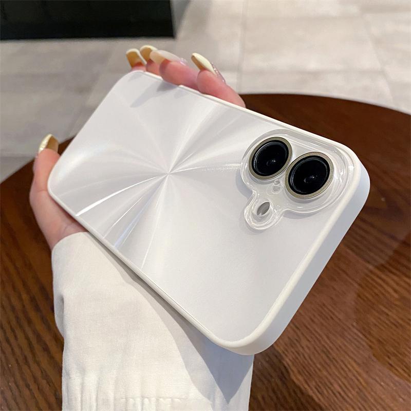 Luxury Colorful Laser CD Pattern Aurora Case For iPhone 16 15 14 13 12 11 Pro Max Shockproof Bumper Camera Protection Hard Cover