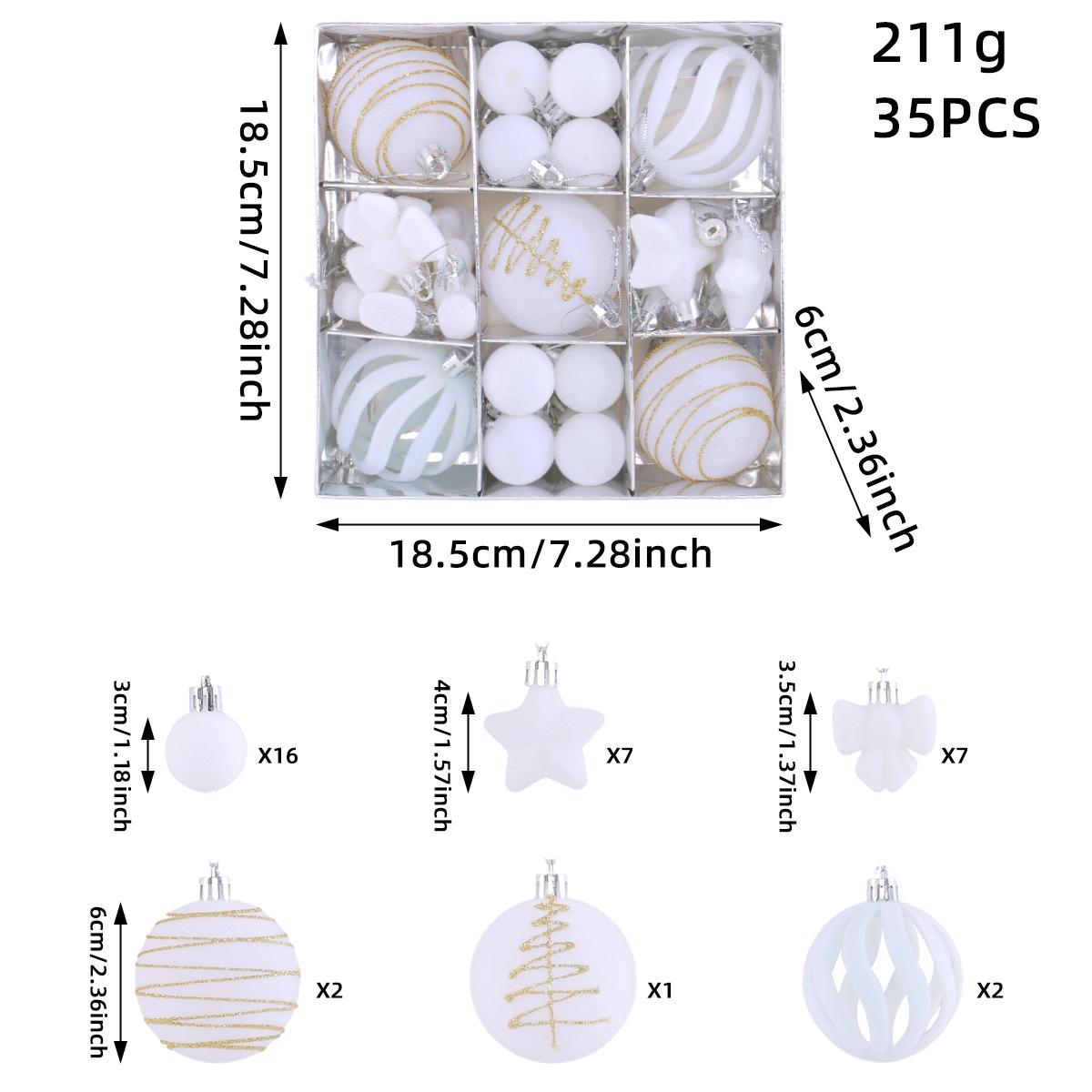 

Christmas Tree Hanging Soft Velvet Christmas Ball Holiday Decoration Ball Luxurious Flocked Christmas Ornaments For Garlands белый