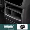 Ideal L6L7 Silicone Rear Seat Storage Box - Car Interior Console Armrest Organizer