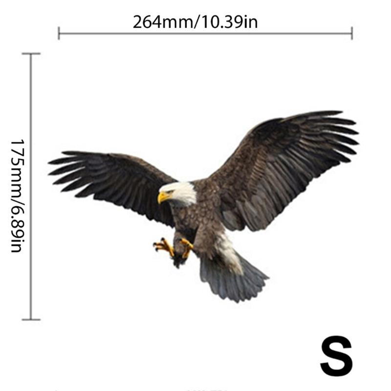 Set Of 2 Bird  Car Stickers Reflective Waterproof Decals Car Hood Cover Sticker for Car Window  Laptops Skateboards