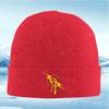 Fist lightning bolt circle power black Men Women Unisex Knitted Hat Beanie Pullover Cap Winter Thermal Warm Christmas Outdoor Cy