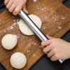 Stainless Steel Rolling Pin Kitchen Utensils Dough Roller Bake Pizza Noodles Cookie Dumplings Making Non-stick Baking Tool