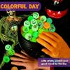 1-200Pcs Halloween Bouncing Balls Glow In The Dark Bouncy Toys Balls Halloween Theme Designs Party Supplies Goodie Bag Fillers
