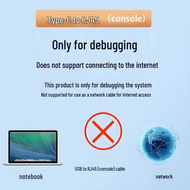 USB To RJ45 Console Cable for Huawei Router/Switch Configuration