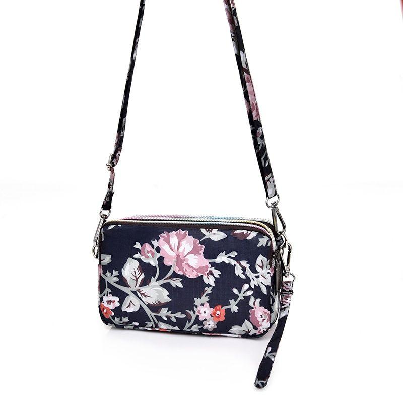 Zipper Long Wallet Mobile Phone Bag Shoulder Bag Crossbody Bag Wrist Bag Plus Large Coin Purse