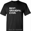 Graphic Tshirt Fashion T-shirt Best Grandpa Ever Idea For Dad Novelty Humor Funny T Shirt Unisex O-Neck Tees Men's Clothing