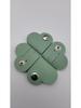 Leather Heart-shaped Cable and Earphone Organizer