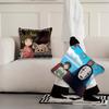 Anime S-Spirited A-Away Kissenbezug Wohnzimmer Akzent Sofa Rückenstütze Quadratisch Lounge Entspannender Nickerchen Begleiter Kissenhülle