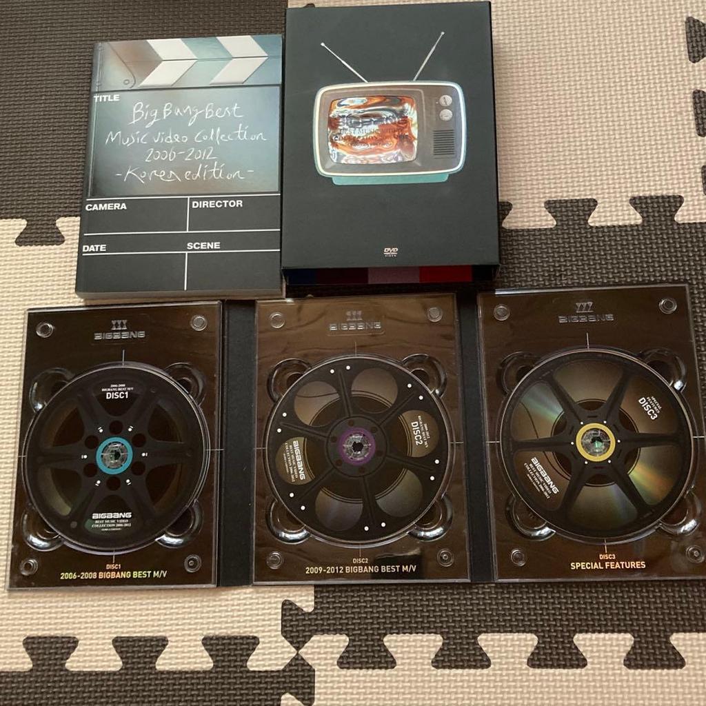 [USED] BIGBANG Best Music Video Collection 2006-2012 Korean Edition