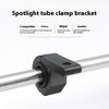 Motorcycle Bumper Light Bracket Steel Tube Frame Car Front Bumper Work Light Pipe Clamp LED Spotlight Tube Mount