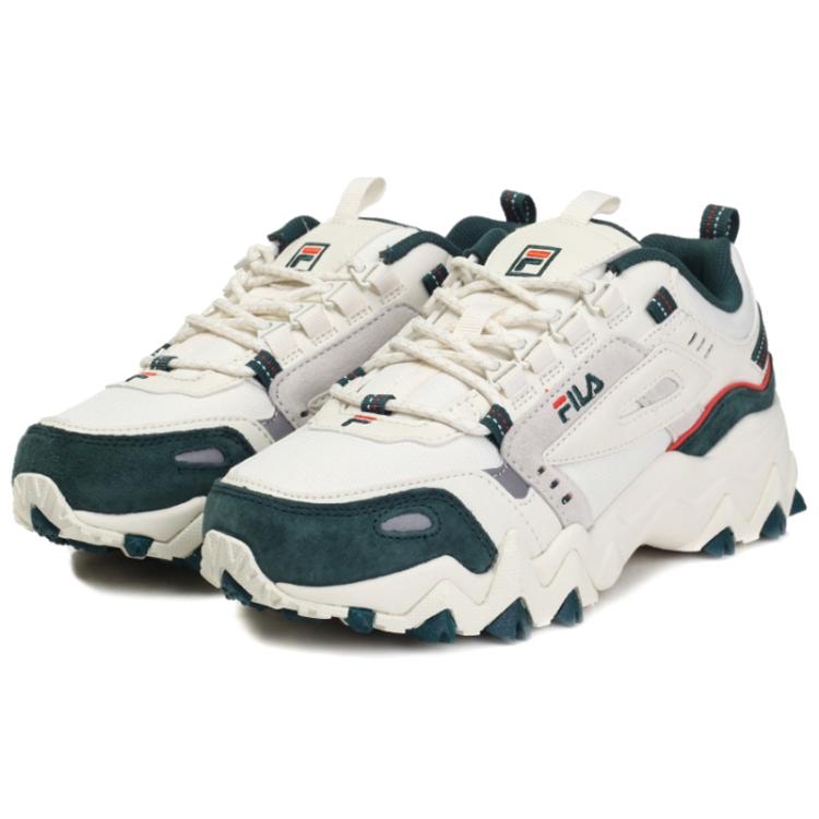 FILA Oakmont White / Green / Grey (Unisex) Running Shoes 1JM00801 143