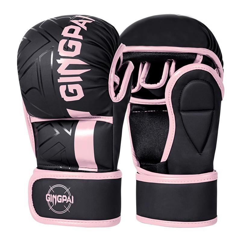 Half-Finger MMA Boxing Gloves Training Muay