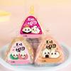 80 Pcs Triangle Rice Ball Packing Bag Stickers Nori Seaweed Onigiri Sushi Bag Stickers Sushi Making Mold Tools Bento Accessories