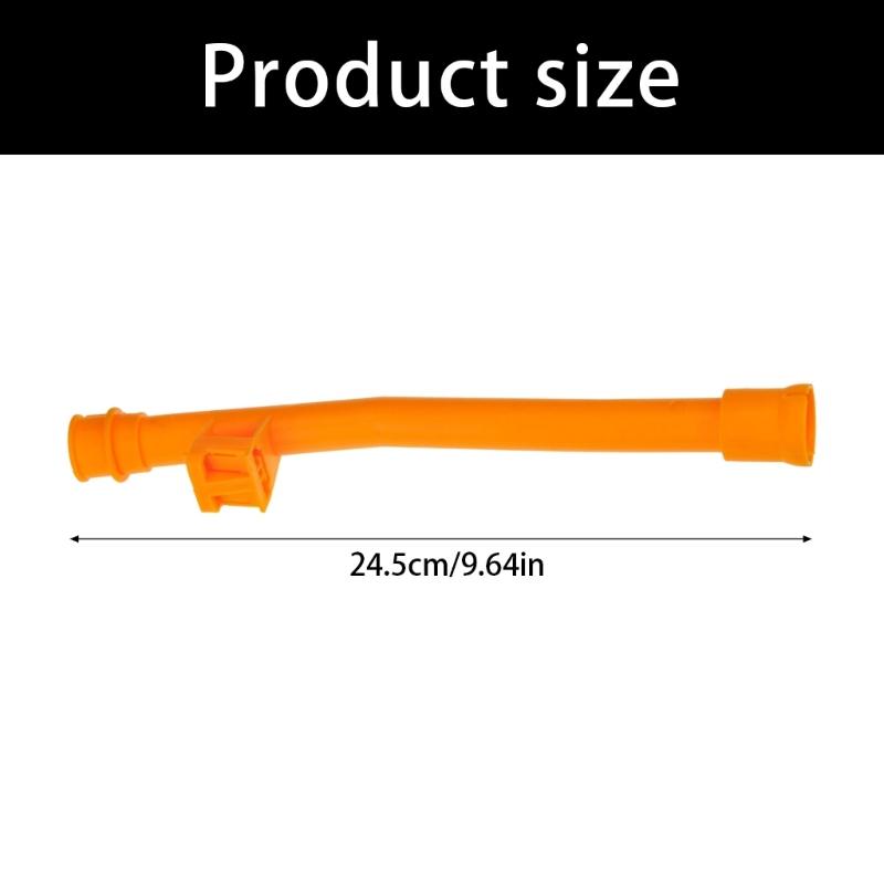Oil Level Sensor Sleeve 06B103663G Oil Dipstick Boot ABS Construction Engine Dipstick Guide Funnel Sleeve