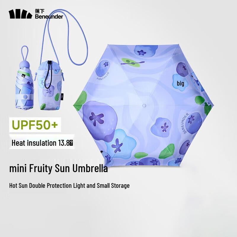 Beneath the Banana Tree UV Protection 5-Fold Umbrella