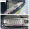 For Honda HR-V HRV Vezel  Rear Bumper Sill Scuff Plate Protector Guard Cover Trim Overlay Car Stainless Steel Accessories