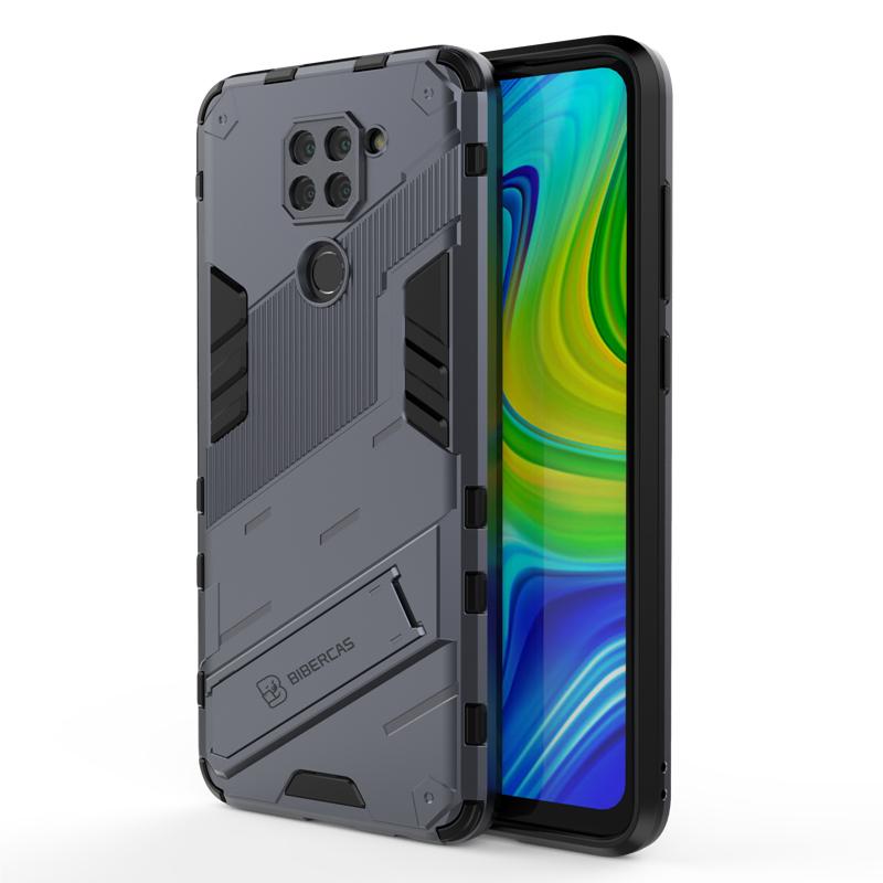Phone Holder Case For Xiaomi Redmi Note 9 Case Bumper Hard Armor Full Cover For Redmi Note 9 9S 7 9T 9 Pro Case For Redmi Note 9