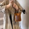 Retro Niche Leopard Print Bag Small Square Bag New Fashion Versatile Messenger Bag Suede Suede Mobile Phone Bag Women's Wholesale