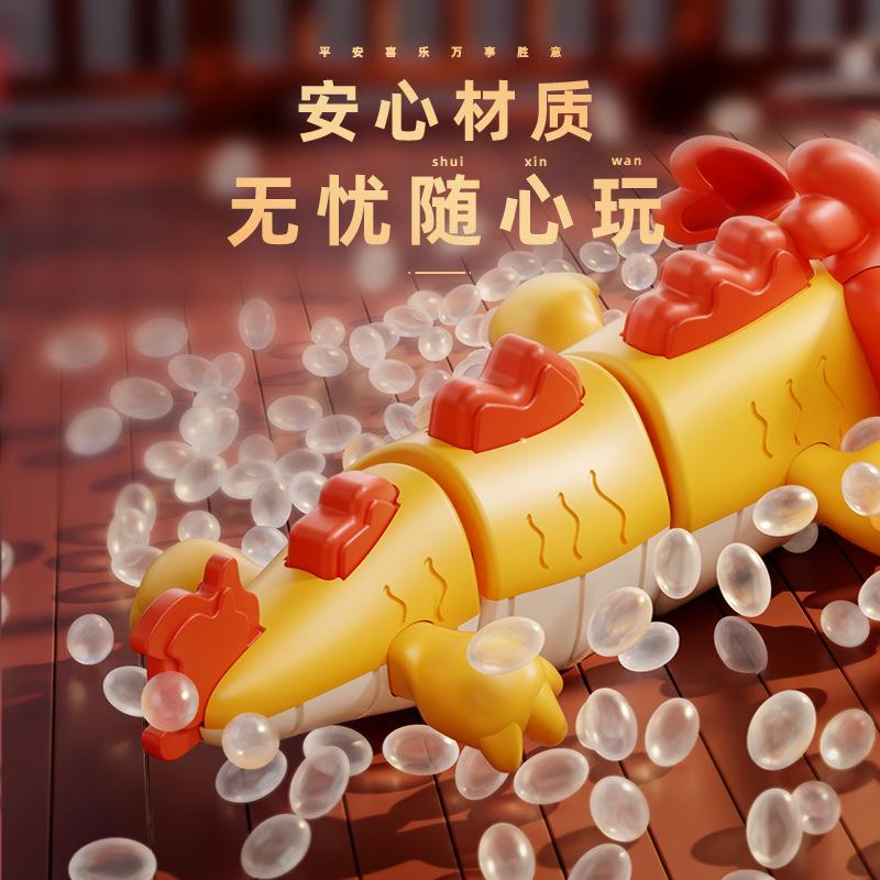 Children'S Year Of The Dragon National Quintessence Dragon Dance Lights Manual Swing Dragon Stall Toys