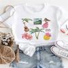 Casual T-Shirt Printed Fashion Trend Cute Top Short Sleeve Women's 90s Harajuku Women's Summer Travel Pattern Regular T-Shirt