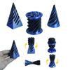Cone Spiral 3D Printed Highpass Stress Reducing Toys Fidget Desk Gadgets Technological Rotating Relieve Stress-Relieving Adults
