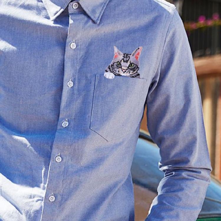 Trendy Cats Pattern Patches Personality Clothes Heat Transfer Appliques for Creative Craft Projects