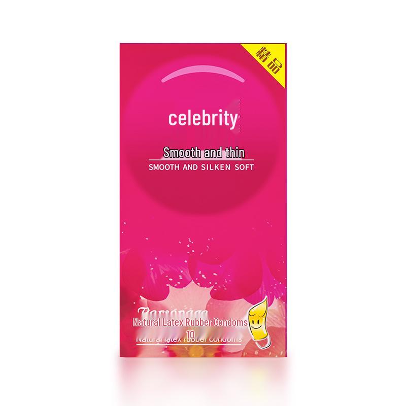 Mingliu Ultra Thin Long-Lasting Dotted Condoms with Hyaluronic Acid - 10 Pack