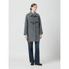 Cc Collect Hairy Toggle Decorative Half Coat C254msg021
