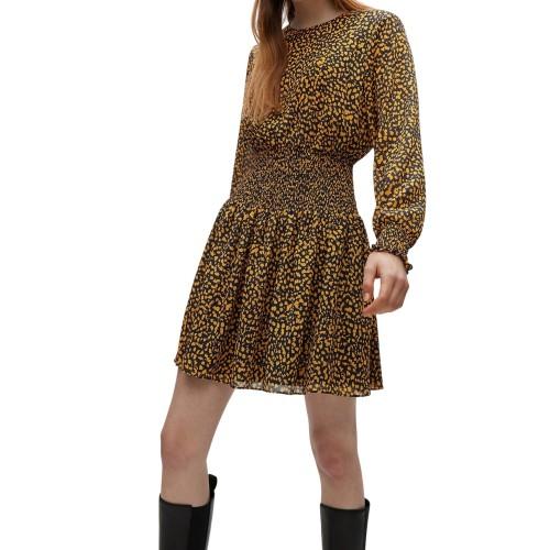 Hugo Womens/Ladies Kolinis-1 Animal Print Mini Dress