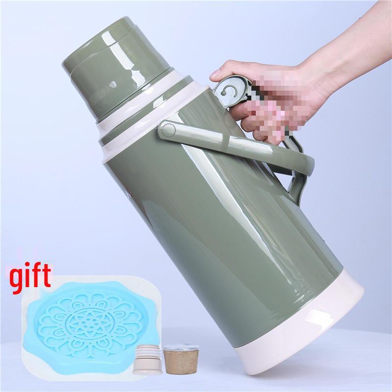Large Capacity Plastic Thermos Bottle - Home & Dorm Use