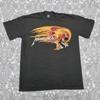 Tricou Metallica Metal Band Bărbați Femei Tricouri Top Imprimat Grafic Craniu Pushead În Flăcări