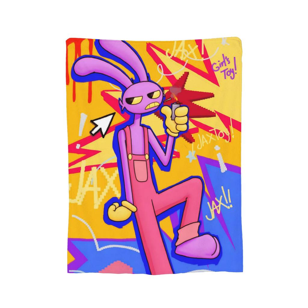 J-Jaxs Cartoon Blanket Flannel Throw Blanket Bedroom Sofa Decoration Ultra-Soft Warm Bedspreads