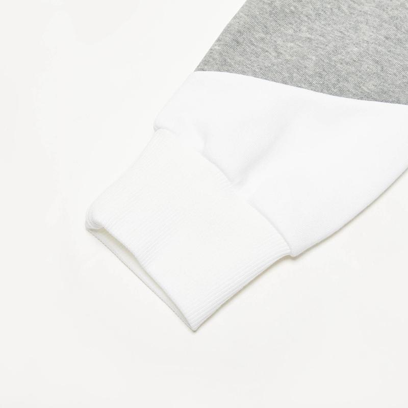 Puma Rebel Color Block Knit Hoodie Men Tops White 588868-02