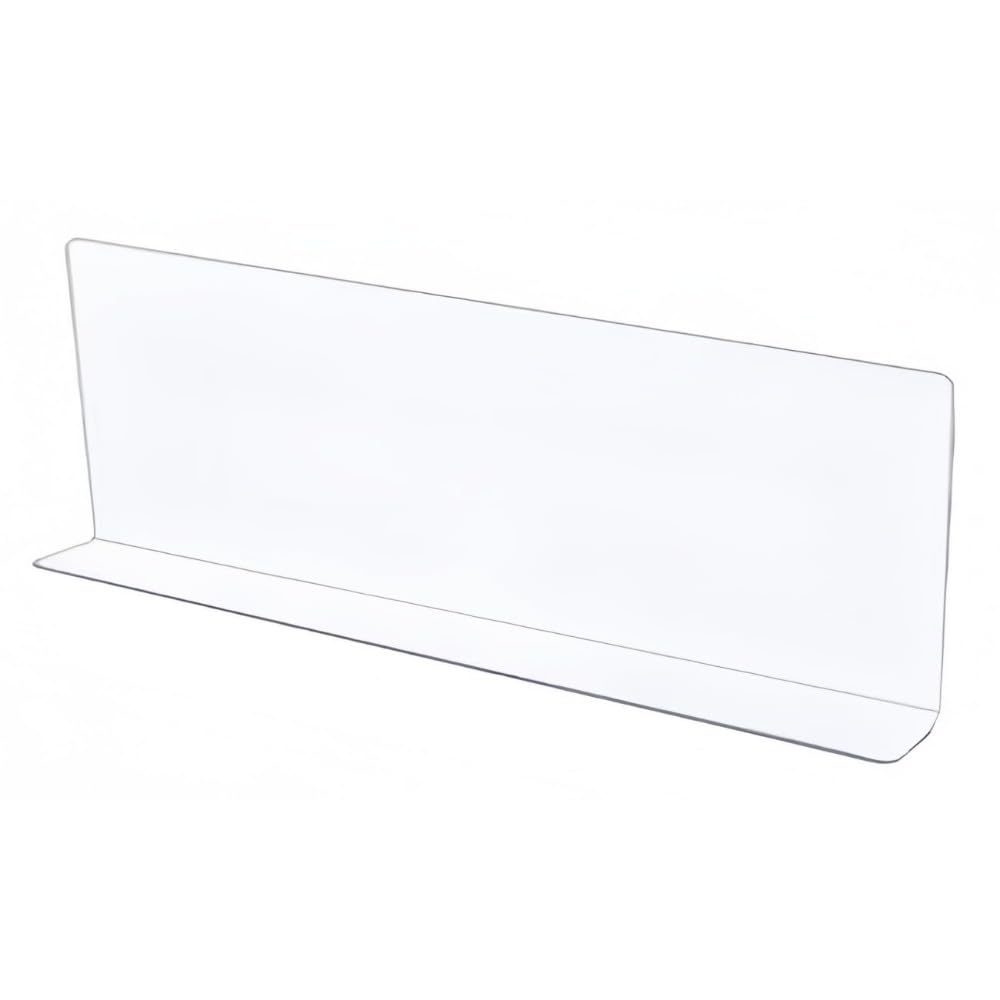 KQQK Transparent Waterproof Panel, Kitchen Sink Splash Guard, Traceless Crystal Adhesive, Easy