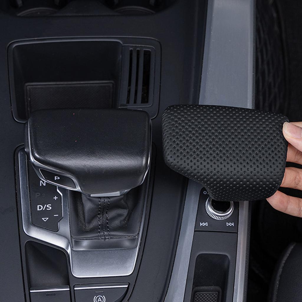 PU Leather Gear Stick Cover Gear Shifter Knob Cover For Left Hand Drive Model Car Part Number 4M1713139F